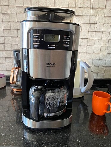  Beden Homend5002Öğütücülü Filitre Kahve Makinesi