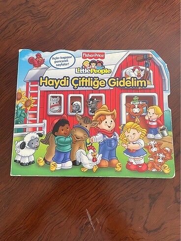 Fisher price çocuk kitabı