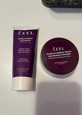 The CEEL Mor Karbon Diş Beyazlatma Seti - Görsel 2