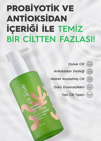 Olab Green Biotics Jel Temizleyici 200 ml - Görsel 2