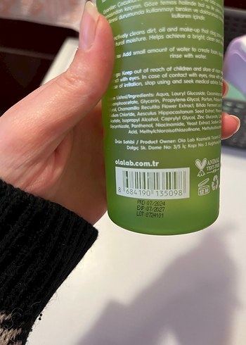 Olab Green Biotics Jel Temizleyici 200 ml - Görsel 5