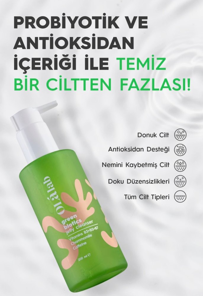 Olab Green Biotics Jel Temizleyici 200 ml - Görsel 2