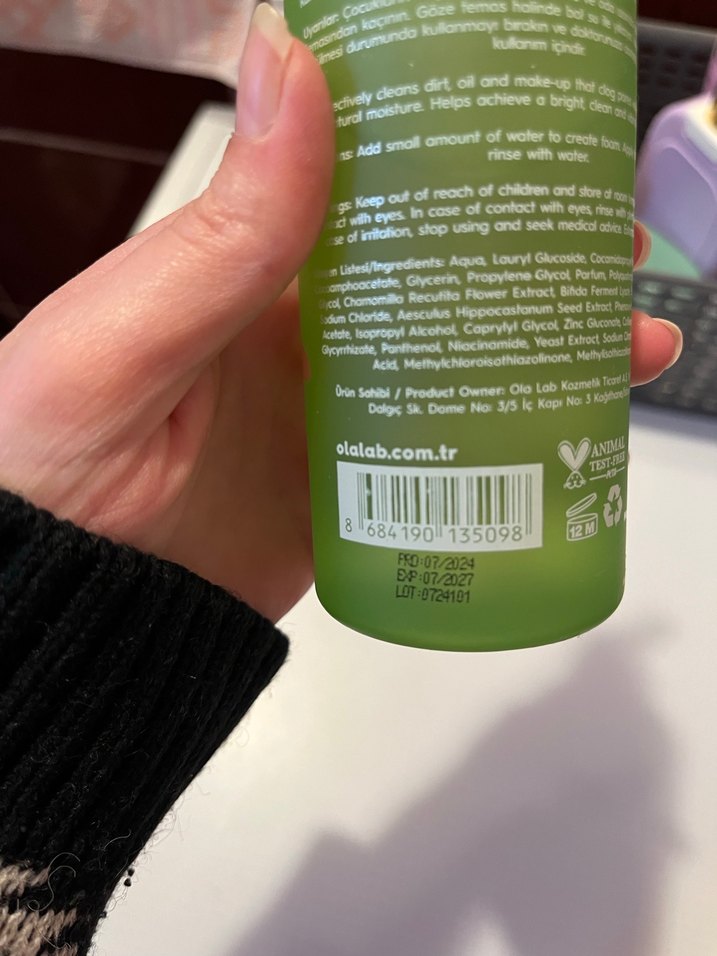 Olab Green Biotics Jel Temizleyici 200 ml - Görsel 5