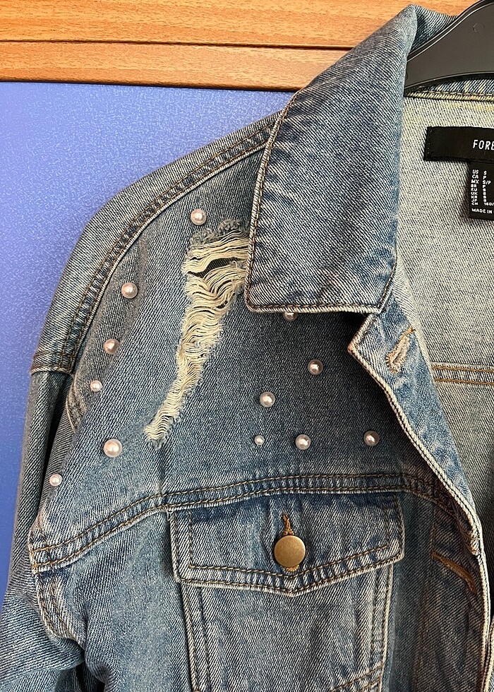 Crop Kot Ceket - Görsel 4