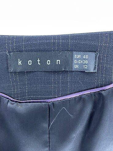 40 Beden gri Renk Koton Bluz %70 İndirimli.