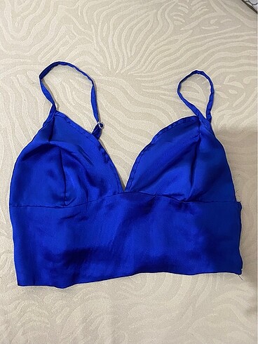 Kadın Lacivert Bralet / Üst