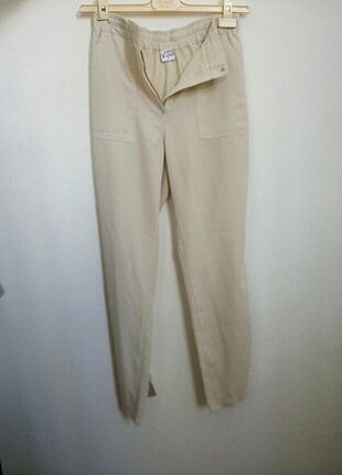 VINTAGE KUMAŞ PANTOLON 