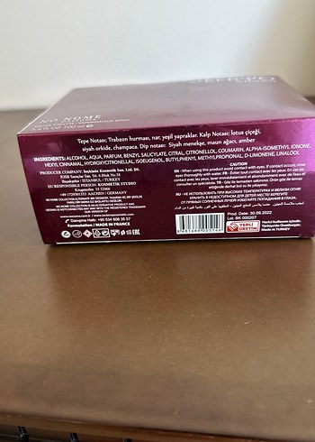  Beden EFRYO Kadın Parfüm Şişesi 100 ml.