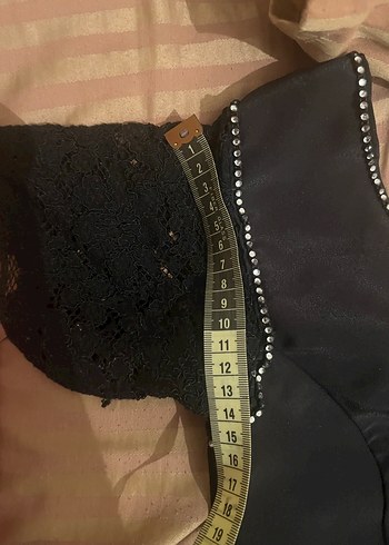Diğer Siyah Drapeli Uzun V Yaka Gotik Elbise
