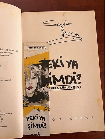 Pucca imzalı kitap