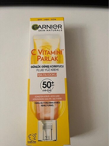 Garnier güneş kremi