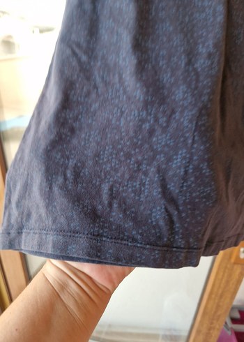 Mavi mavi jeans Erkek Lacivert Denim Kısa Kollu Tişört
