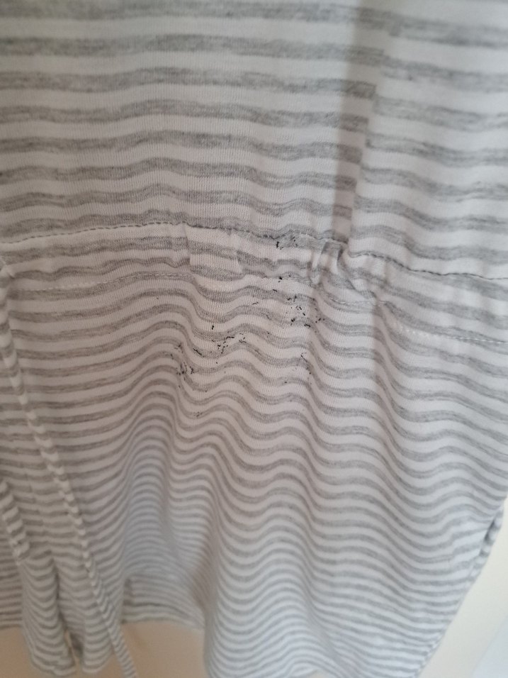 Gri Çizgili  Midi Tulum - Görsel 5