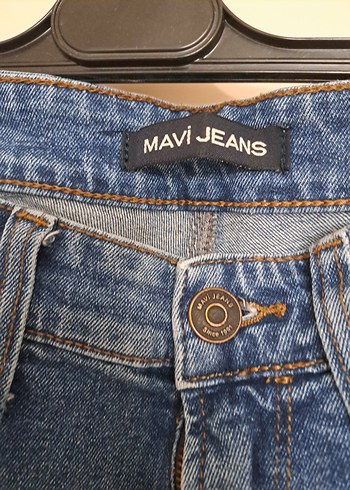 30 Beden mavi Erkek Lacivert Regular Fit Denim Jean