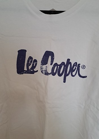 m Beden Lee Cooper Beyaz Uzun Kollu Kadın Tişört