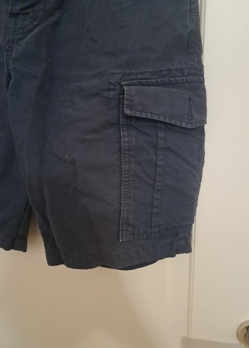 mavi jeans lacivert Kemerli Erkek Kot Şort - Görsel 5