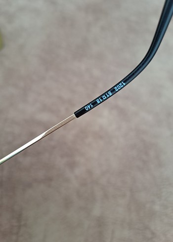 Şeffaf Bej Kadın Gözlük - Görsel 4