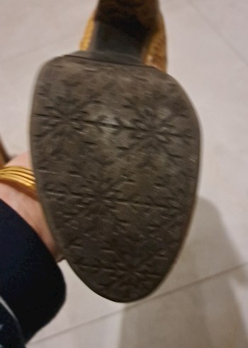 deri bağcıklı cizme - Görsel 7