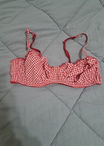 koton Kırmızı Vintage Midi Sütyen - Görsel 2