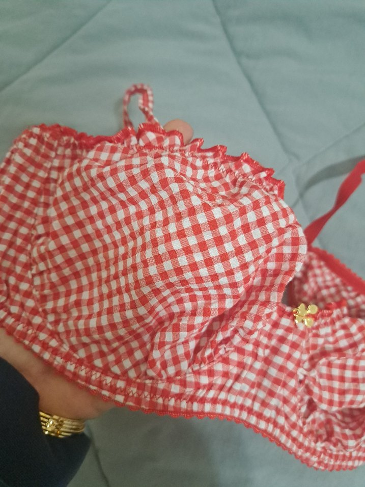 koton Kırmızı Vintage Midi Sütyen - Görsel 5