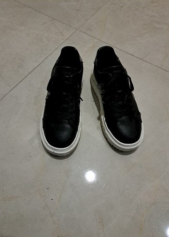 dkny Siyah Platform Topuklu Kadın Spor Ayakkabı - Görsel 4