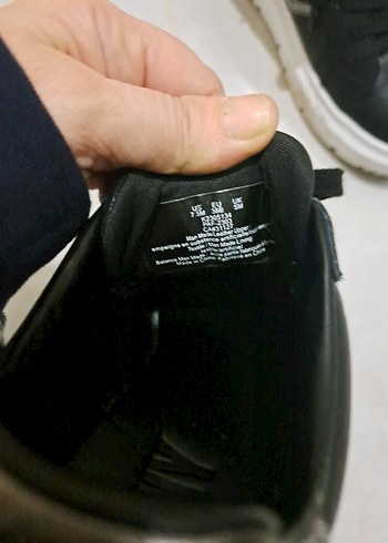 dkny Siyah Platform Topuklu Kadın Spor Ayakkabı - Görsel 6