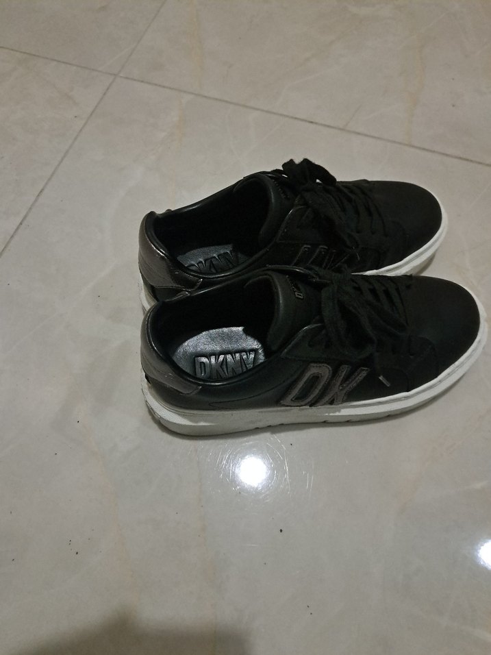 dkny Siyah Platform Topuklu Kadın Spor Ayakkabı - Görsel 2