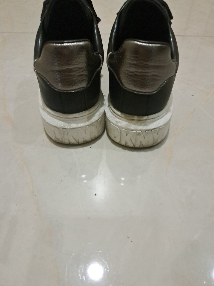 dkny Siyah Platform Topuklu Kadın Spor Ayakkabı - Görsel 3