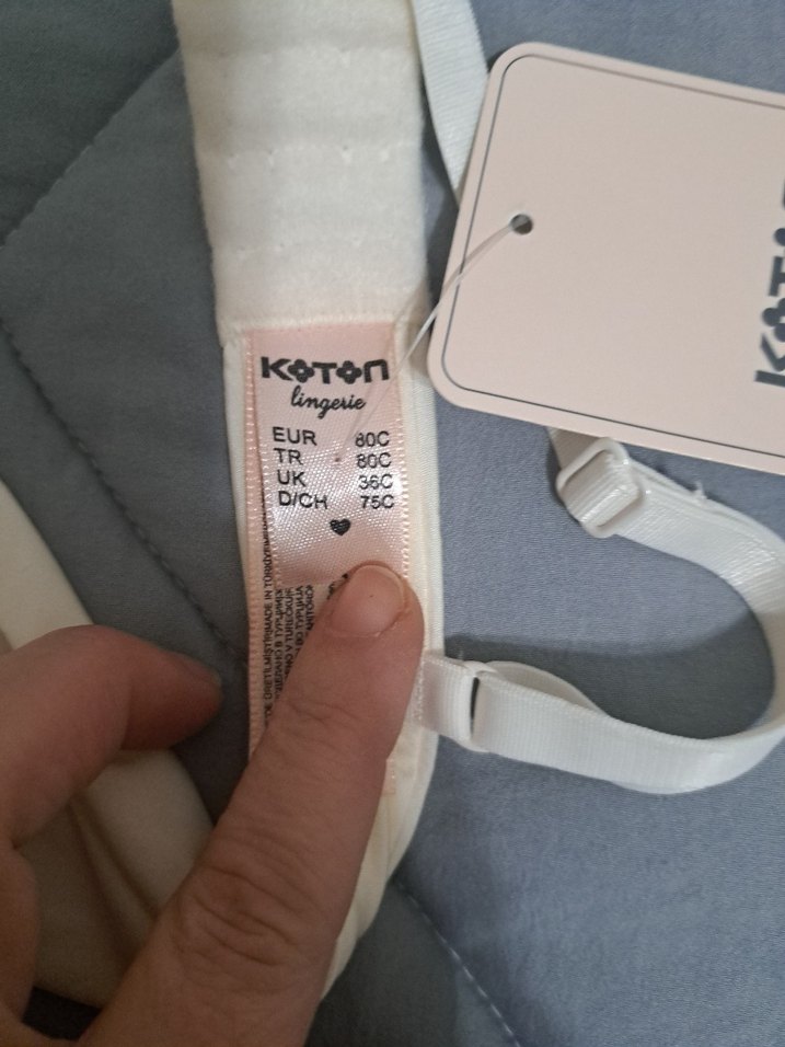 koton Bej Minimalist Kadın Sütyen - Görsel 3