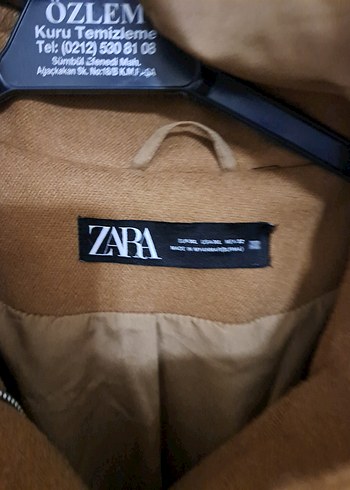 zara kapisonlu camel renk kaban - Görsel 3