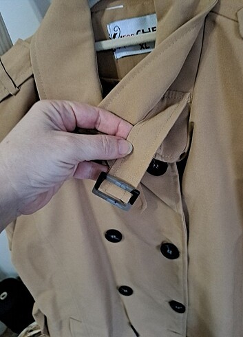 She Camel renk trenckot