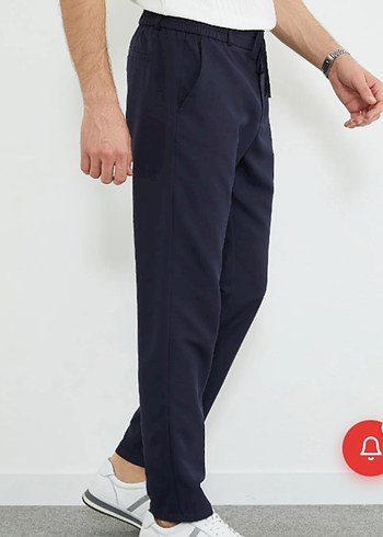 Diğer Beli Lastikli Cepli Jogger Pantolon