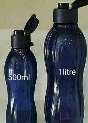 Tupperware su şişeleri 