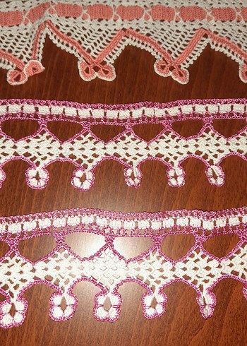 Nakışlı Beyaz Havlu - Görsel 5