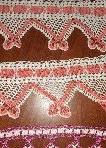 Nakışlı Beyaz Havlu - Görsel 6