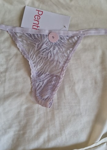 Penti Bohem Midi Dantel Tanga Gri