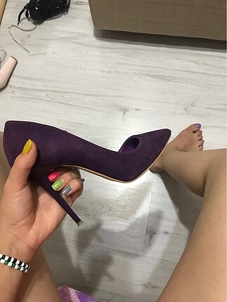 36 Beden mor Renk Mor stiletto