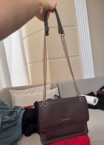 Beymen Kahverengi Deri Kadın Çanta - Görsel 10