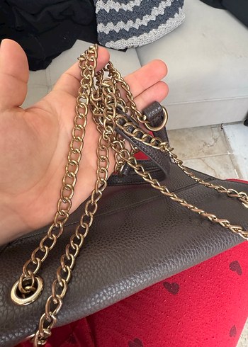 Beymen Kahverengi Deri Kadın Çanta - Görsel 5