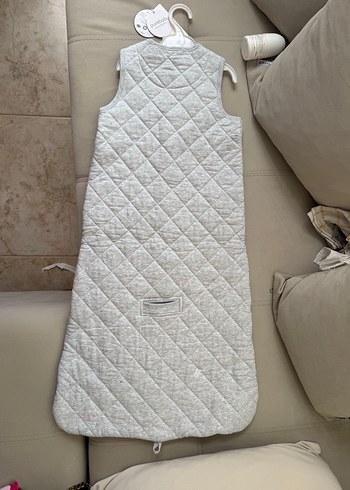 Çocuk Gri Fermuarlı Uyku Tulumu - Görsel 2