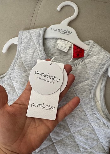 Çocuk Gri Fermuarlı Uyku Tulumu - Görsel 4