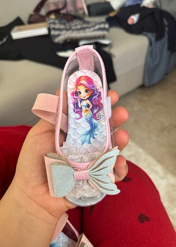 Kız Çocuk Pembe Kurdeleli Babet - Görsel 6