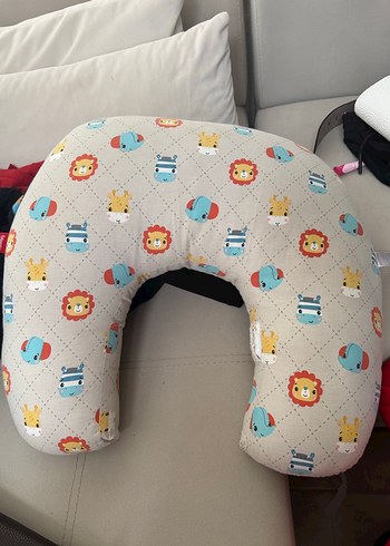 Renkli Desenli Emzirme ve Hamile Destek Yastığı - Görsel 3
