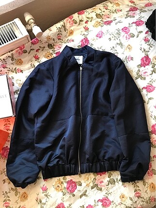 LACİVERT BOMBER CEKET