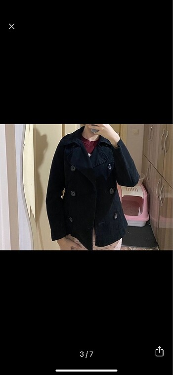 m Beden Kot blazer ceket