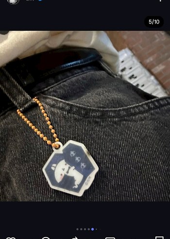 Vampir tavşan taehyung jungkook taekook Anahtarlık - Görsel 2