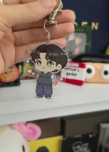 bts namjoon rm indigo keyring anahtarlık - Görsel 2
