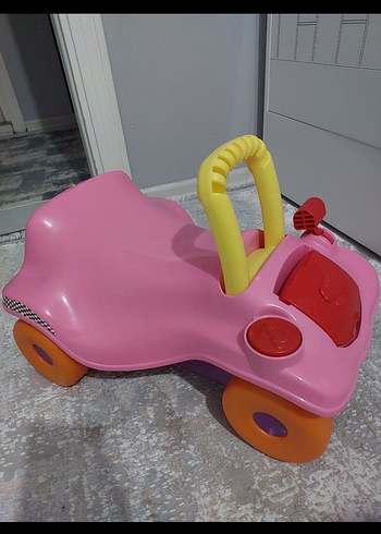 Renkli Pembe Bebek Yürüteci ilk adım arabadı - Görsel 2