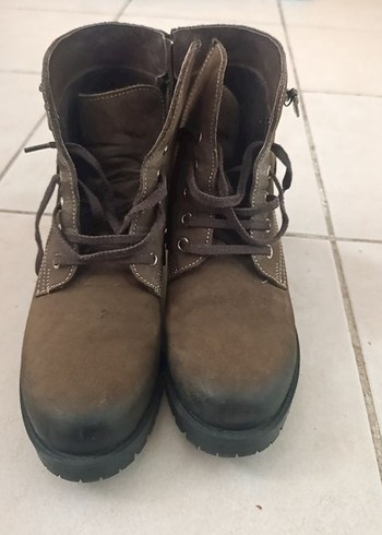 haki  Tokalı Kadın Biker Bot - Görsel 2