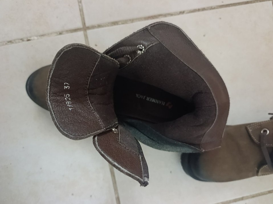 haki  Tokalı Kadın Biker Bot - Görsel 3